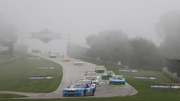  MCRE weathers Road America storm